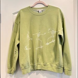 Urban Outfitters Skeleton Skater Sweatshirt
